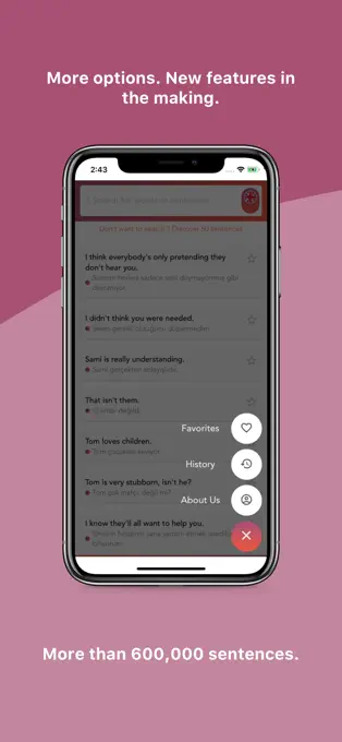 More options, with new features on the way